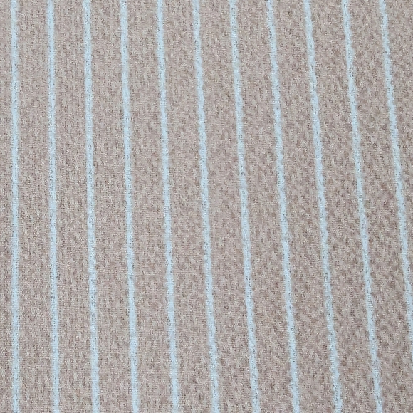 Faith And Joy 1X Sleeveless Pit Striped Blouse Blush Pink - Picture 4 of 9